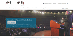 Desktop Screenshot of aahcdc.org